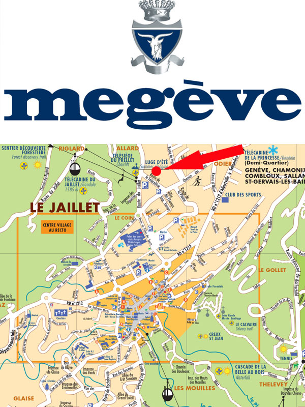 Chalet les Pâles - location T5 megève et chambre d'hôte au centre de megève (74120) haute savoie