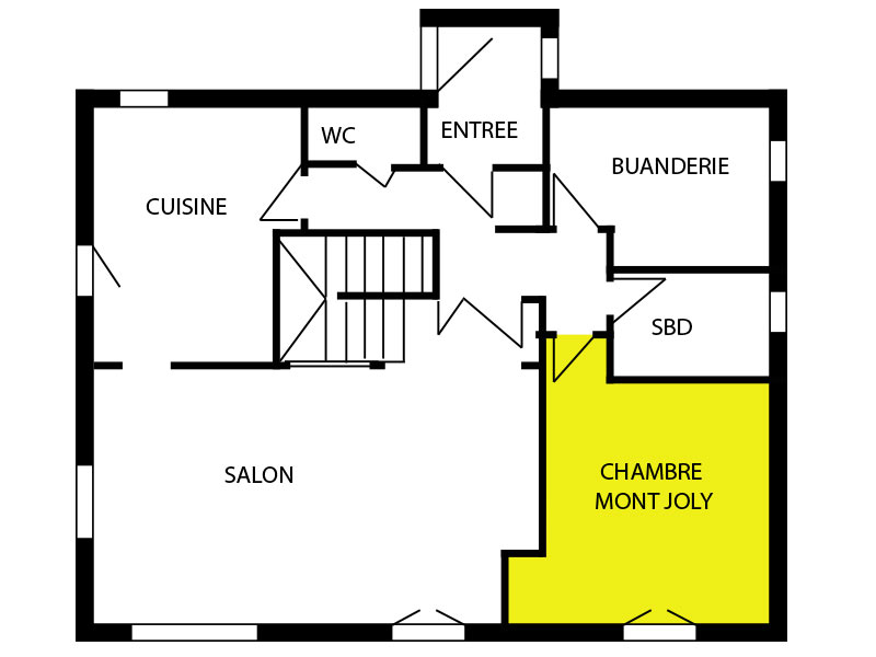 Chambres d'hôtes au centre de Megève (74120) haute savoie